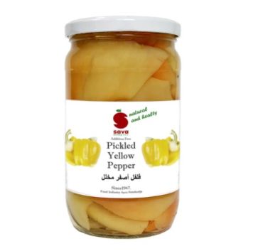 Sava Pickled Yellow Peppers, 720 ml